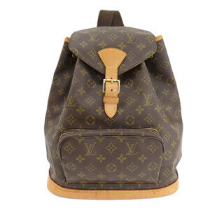 LOUIS VUITTON Montsouris GM Backpack Monogram Canvas M51135